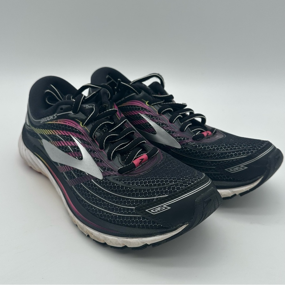 Brooks Glycerin Women's Neutral Running Shoes in Black and Pink
